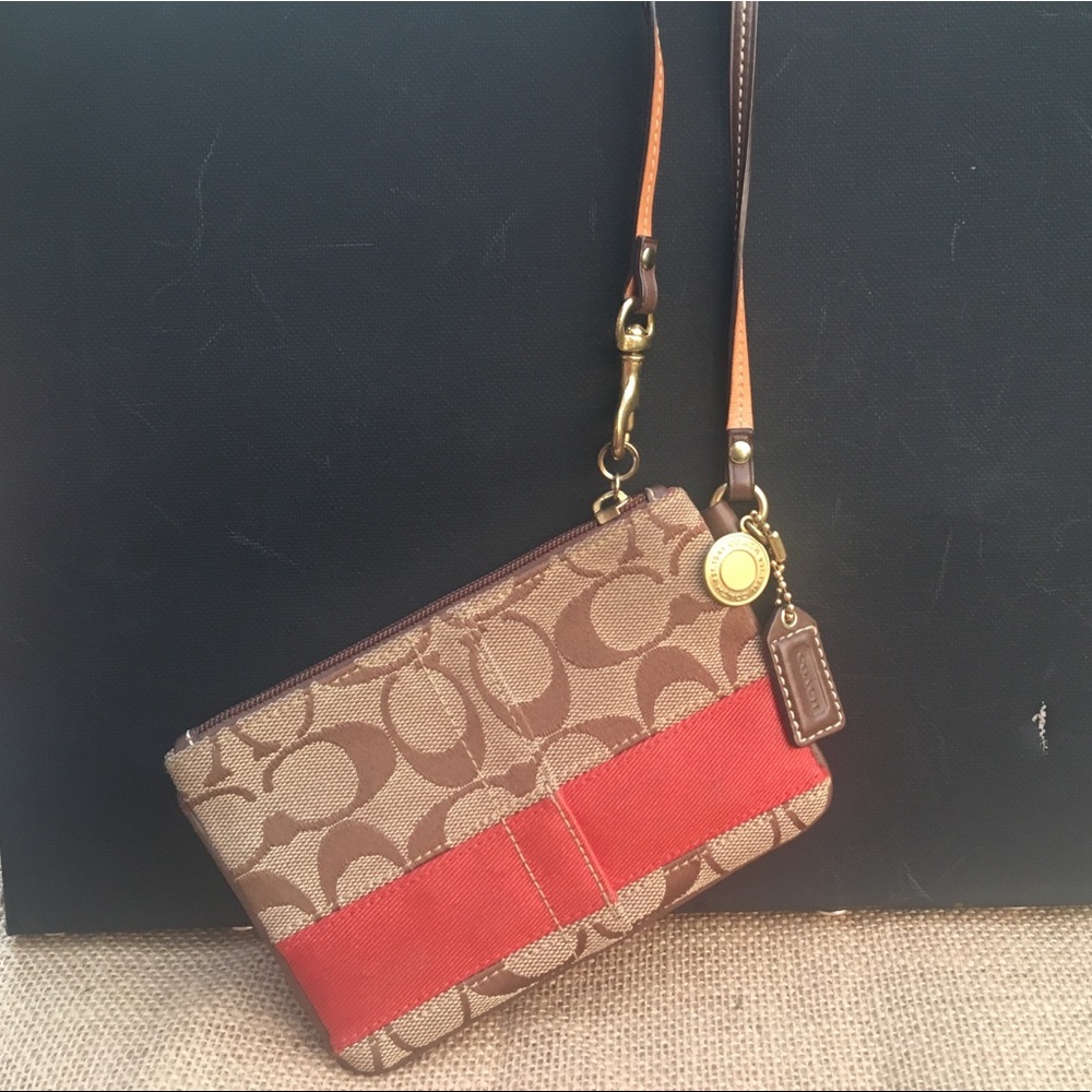 Coach wristlet